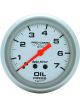 Auto Meter Gauge Ultra-Lite Oil Pressure 2 5/8 in. 7.0KG/CM2 Mechanical