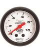 Auto Meter Gauge Phantom Fuel Pressure 2 1/16 in. 1.0BAR Mechanical Anal…