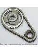 Comp Cams Timing Chain and Gear Set Adjustable Single Roller Steel Spro