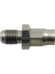 Aeroflow Stainless Steel Straight Male Hose End 3/8