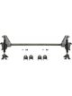 Competition Engineering Sway Bar Black 4130 Chromoly Rear 1.0in. Dia. Fo