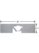 Competition Engineering Motor Plate Front Aluminium 0.250in. Thick Mopar