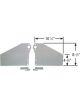 Competition Engineering Motor Plate Front Aluminium 0.250in. Thick Chevr