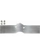 Competition Engineering Motor Plate Front 0.250in. Thick Aluminium Natur