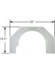 Competition Engineering Motor Plate Mid-Mount Aluminium 0.188in. Thick P