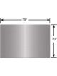 Competition Engineering Motor Plate Mid-Mount Aluminium 0.188in. Thick U