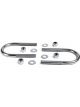 Competition Engineering U-Bolts Steel Zinc Plated 1/2in. Dia. 7.44in. Le