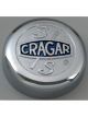 Cragar Centre Cap Aluminium Chrome Bolt-On Flat Style 5 x 4 in. Bolt Pat