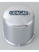 Cragar Centre Cap Steel Chrome Push-Through 4.250 in. Diameter Dome St