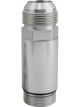 CVR Proflo Extreme 16AN Inlet Fitting Long 1.25' Straight Thread Clear