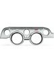 Dakota Digital Gauge Mounting Panel In-dash Plastic Brushed Aluminium F