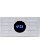 Dakota Digital Clock Panel w/ VFD Clock Brushed/Satin 1939 Ford Alu