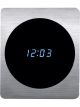 Dakota Digital Clock Panel w/ VFD Clock Chrome 1940 Ford Aluminiu