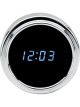 Dakota Digital Clock Panel w/ VFD Clock Brushed/Satin 1949 1950 Fo