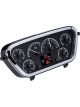 Dakota Digital Gauge Kit Analog/Digital Black Background Multicol