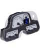 Dakota Digital Gauge Kit HDX Series Analog/Digital Silver Multico