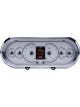 Dakota Digital Gauge Kit Analog/Digital Silver Background Multic