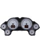 Dakota Digital Gauge Kit Analog/Digital Silver Background Multic