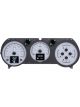 Dakota Digital Gauge Kit Analog/Digital Silver Background Multic