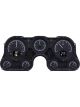 Dakota Digital Gauge Kit Analog/Digital Black Background Multicol