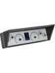 Dakota Digital Gauge Kit Analog/Digital Silver Background Multic