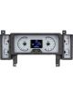 Dakota Digital Gauge Kit Analog/Digital Silver Background Multic