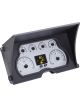 Dakota Digital Gauge Kit Analog/Digital Silver Background Multico