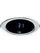 Dakota Digital Gauge Kit Ion Series Digital Chrome Oil Pressure 0