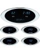 Dakota Digital Gauge Kit 5 pc Gauges Ion Series Digital Satin Ova