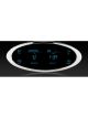 Dakota Digital Gauge Panel Series III Teal Display Satin Bezels Un