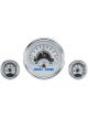 Dakota Digital Gauge Kit Universal Triple Round Analog VHX System