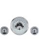 Dakota Digital Gauge Kit Universal Triple Round Analog VHX System