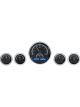 Dakota Digital Gauge Kit Universal Five Gauge Round Analog VHX Sy