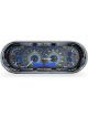 Dakota Digital Gauge Kit Universal 4.4in. x 11.4in. Rounded Recta
