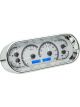 Dakota Digital Gauge Kit Universal 4.4in. x 11.4in. Rounded Recta