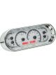 Dakota Digital Gauge Kit Universal 4.4in. x 11.4in. Rounded Recta