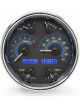 Dakota Digital Gauge Kit Universal Single 7in. Round Analog Carbo