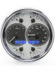 Dakota Digital Gauge Kit Universal Single 7in. Round Analog Silve