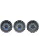 Dakota Digital Gauge Kit Universal Trio 5.4in. Round Analog Carbo