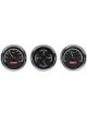 Dakota Digital Gauge Kit Universal Trio 5.4in. Round Analog Silve