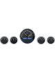 Dakota Digital Gauge Kit Universal Five Gauge Round Analog Black