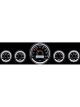 Dakota Digital Gauge Kit Universal Five Gauge Round Analog Silver