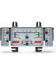Dakota Digital Gauge Kit 1940 Ford Analog Silver Background Alloy