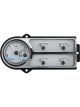 Dakota Digital Gauge Kit 1948-50 Ford Truck Analog Silver Backg