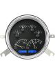 Dakota Digital Gauge Kit 1949- 50 Chevrolet Analog Black Backgroun
