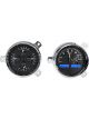 Dakota Digital Gauge Kit 1951- 52 Chevrolet Analog Black Backgroun
