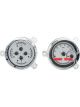 Dakota Digital Gauge Kit 1951- 52 Chevrolet Analog Silver Backgrou