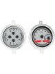 Dakota Digital Gauge Kit 1951- 52 Ford Pickup Analog Silver Bac