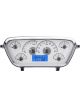 Dakota Digital Gauge Kit 1953- 55 Ford Pickup Analog Silver Bac