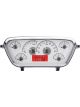 Dakota Digital Gauge Kit 1953- 55 Ford Pickup Analog Silver Bac